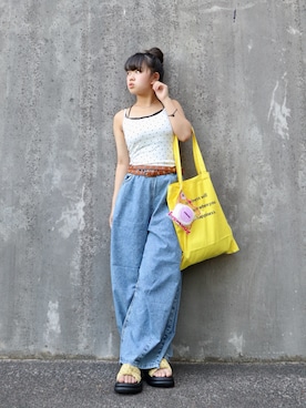 花音さん（キッズ・150cm）の夏コーディネート