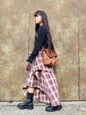 花音さん（キッズ・149cm）の秋コーディネート