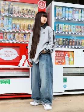 「アイテム（アナログ腕時計）」を使った、花音さん（キッズ・149cm）の秋コーディネート