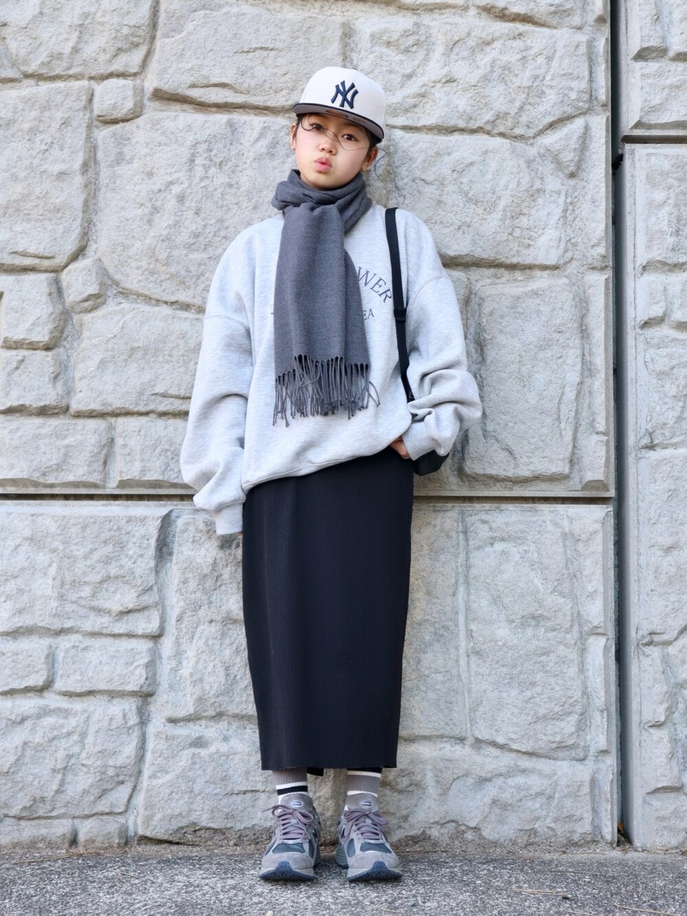 花音♡グレー スウェット 1704775177.jpg