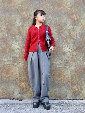 花音さん（キッズ・149cm）の秋コーディネート