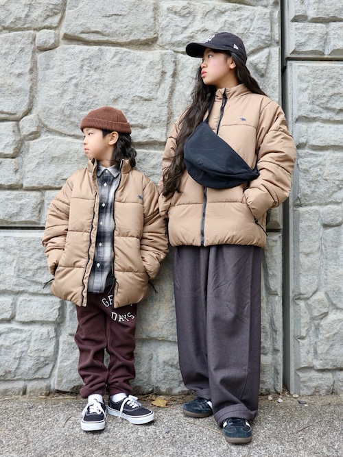 POLO CHAMPS】 スタンドカラー フェイクダウン マウンテンジャケット