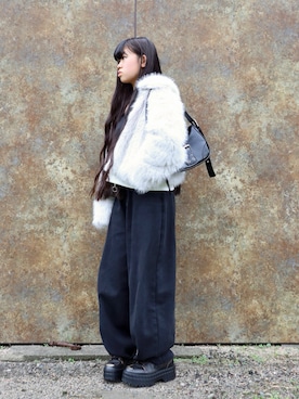 花音さん（キッズ・149cm）の秋コーディネート