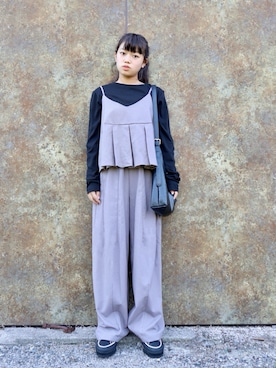 花音さん（キッズ・149cm）の秋コーディネート