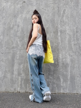 花音さん(キッズ・150cm)の夏コーディネート