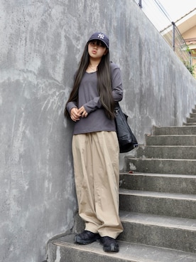 花音さん(キッズ・152cm)の秋コーディネート