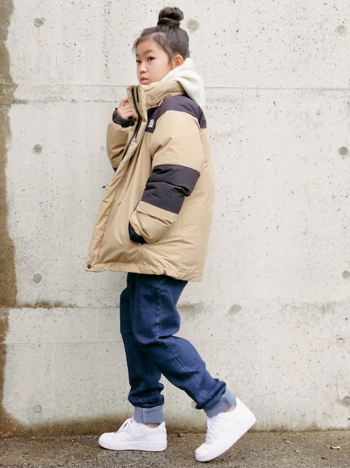 花音 The North Faceのダウンジャケット コートを使ったコーディネート Wear