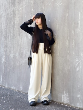 「MONO-MART（モノマート）のアイテム」を使った、花音さん（キッズ・150cm）の春コーディネート