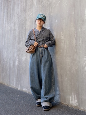 花音さん(キッズ・152cm)の秋コーディネート