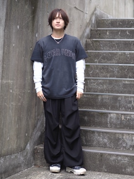 みずごろうさん（メンズ・167cm）の春コーディネート