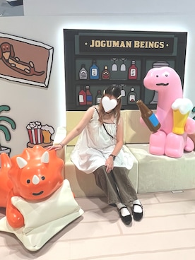「アイテム（バレエシューズ）」を使った、kayingccさん（レディース・162cm）の秋コーディネート