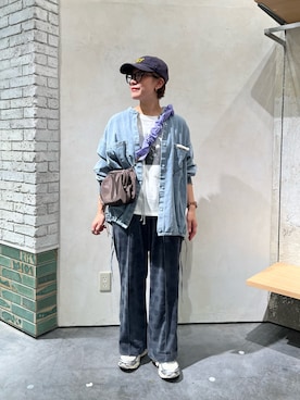 「CIAOPANIC TYPY（チャオパニックティピー）のアイテム（トップス）」を使った、ayaさん（レディース・158cm）の秋コーディネート