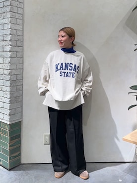 「CIAOPANIC TYPY（チャオパニックティピー）のアイテム」を使った、ayaさん（骨格ウェーブ・レディース・158cm）の秋コーディネート