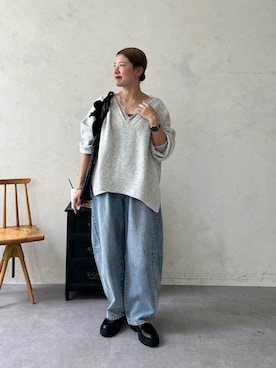 ayaさん（レディース・158cm）の秋コーディネート