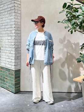 「CIAOPANIC TYPY（チャオパニックティピー）のアイテム（トップス）」を使った、ayaさん（レディース・158cm）の秋コーディネート