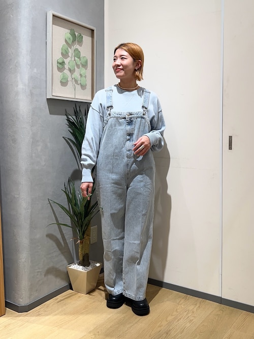 ≪新色登場≫【WILLOW】デニムサロペット（サロペット/オーバーオール