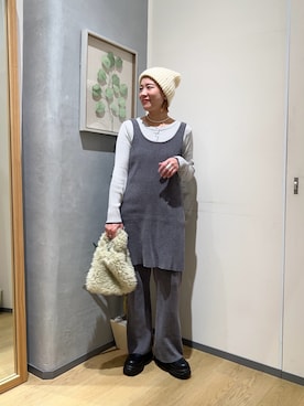 ayaさん(レディース・158cm)の冬コーディネート