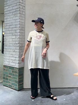 「アイテム（キャミソール）」を使った、ayaさん（レディース・158cm）の夏コーディネート