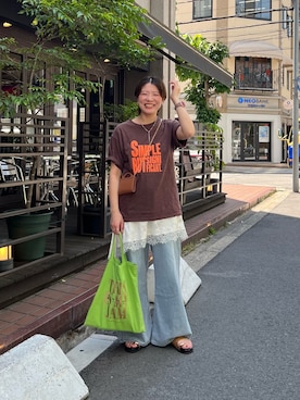ayaさん（レディース・158cm）の春コーディネート