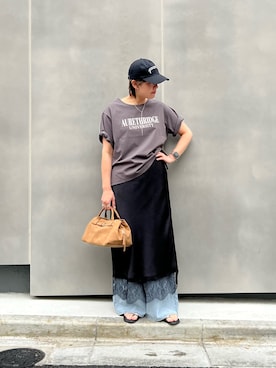 ayaさん（レディース・158cm）の春コーディネート