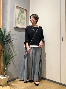 ayaさん（レディース・158cm）の春コーディネート