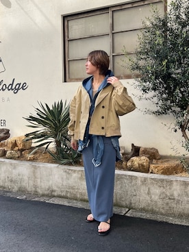 「etsinta（エシンタ）のアイテム」を使った、ayaさん（レディース・158cm）の春コーディネート