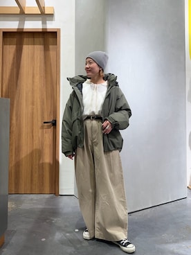 「CIAOPANIC TYPY（チャオパニックティピー）のアイテム」を使った、ayaさん（骨格ウェーブ・レディース・158cm）の秋コーディネート