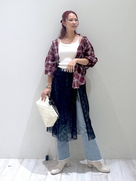 「bijorie」｜ジュネさん（レディース・162cm）の秋コーディネート