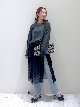 「bijorie」｜「アイテム（アクセサリー）」を使った、ジュネさん（レディース・162cm）の秋コーディネート