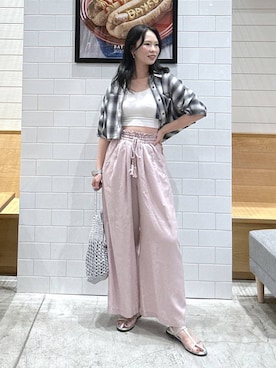 ジュネさん(レディース・162cm)の夏コーディネート