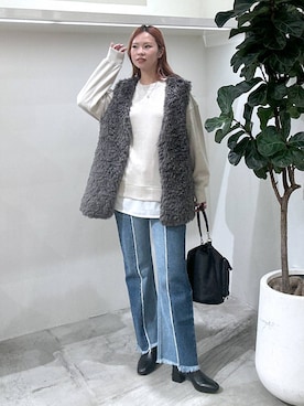 ジュネさん（レディース・162cm）の秋コーディネート