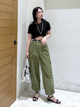 「bijorie（ビジュリィ）のアイテム」を使った、ジュネさん（レディース・162cm）の夏コーディネート