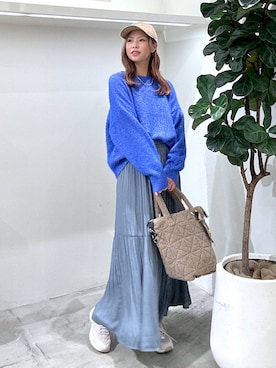 「NEW BALANCE（ニューバランス）のアイテム」を使った、ジュネさん（骨格ウェーブ・レディース・162cm）の秋コーディネート