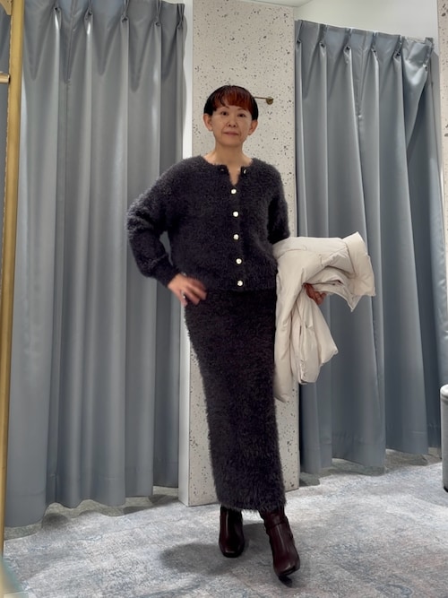 ノンキルト中綿ブルゾン