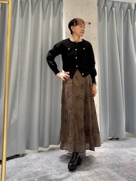 はせきよさん（レディース・160cm）の秋コーディネート