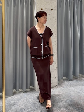 「natural couture」｜はせきよさん（レディース・158cm）の秋コーディネート