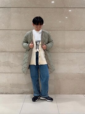 「NEW BALANCE（ニューバランス）のアイテム」を使った、はせきよさん（骨格ナチュラル・レディース・160cm）の秋コーディネート