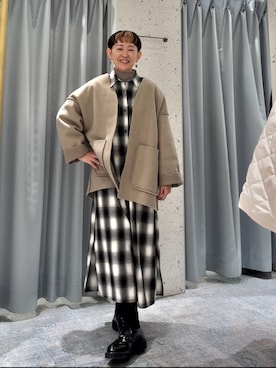 はせきよさん（レディース・159cm）の冬コーディネート