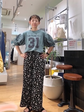 「秋色コーデ」｜「アイテム（その他）」を使った、はせきよさん（レディース・160cm）の秋コーディネート