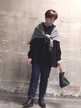 はせきよさん（レディース・160cm）の秋コーディネート