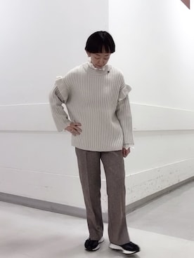 はせきよさん（レディース・160cm）の冬コーディネート