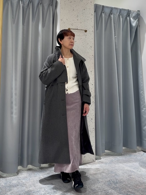 バイアスもやベロアスカート