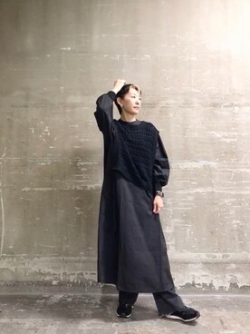 「アパレルスタッフ」｜「アイテム（その他）」を使った、はせきよさん（レディース・160cm）の秋コーディネート