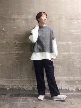 はせきよさん（レディース・160cm）の冬コーディネート