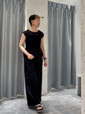 「アイテム（アンサンブル）」を使った、はせきよさん（レディース・158cm）の夏コーディネート