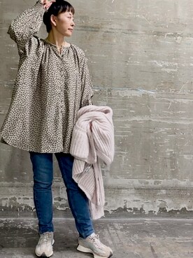 「PUAL CE CIN（ピュアルセシン）のアイテム」を使った、はせきよさん（骨格ナチュラル・レディース・160cm）の秋コーディネート