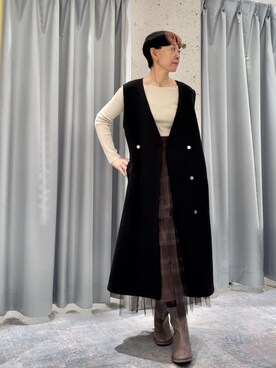 はせきよさん(レディース・158cm)の冬コーディネート