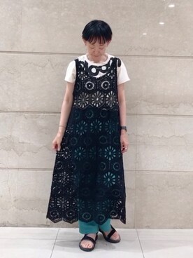 はせきよさん（レディース・160cm）の夏コーディネート