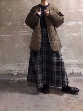 はせきよさん（レディース・160cm）の冬コーディネート
