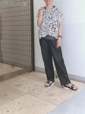 はせきよさん（レディース・160cm）の夏コーディネート